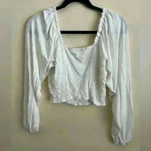 White long sleeve blouse - Picture 2 of 2